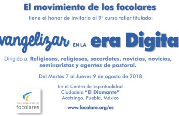 EL  Movimiento de los  Focolares Invita 2018