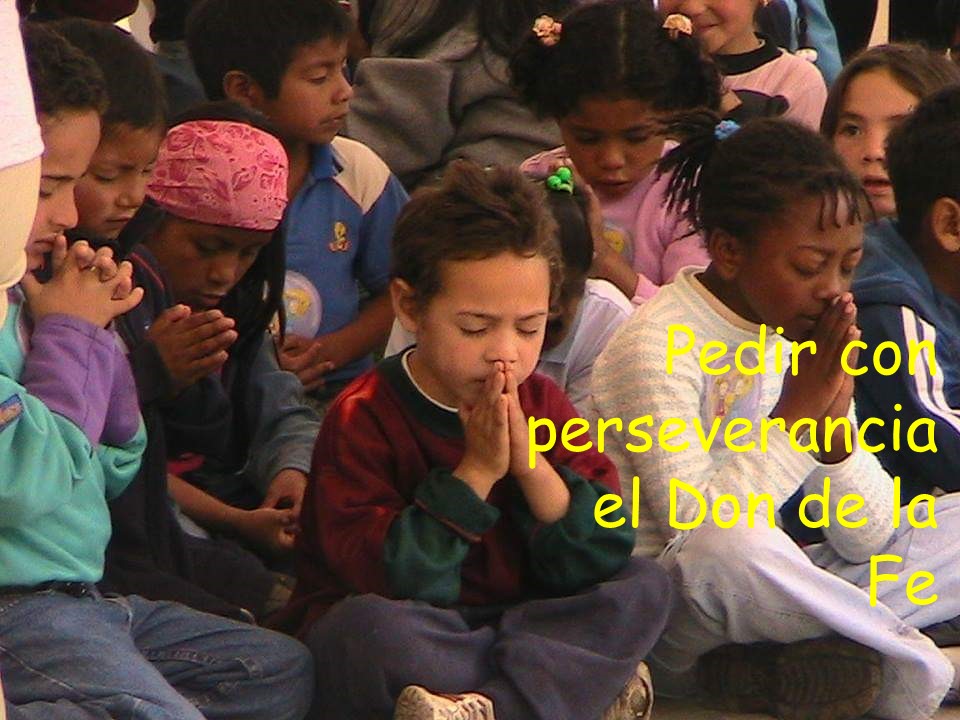 Pasapalabra | PEDIR CON PERSEVERANCIA EL DON DE LA FE
