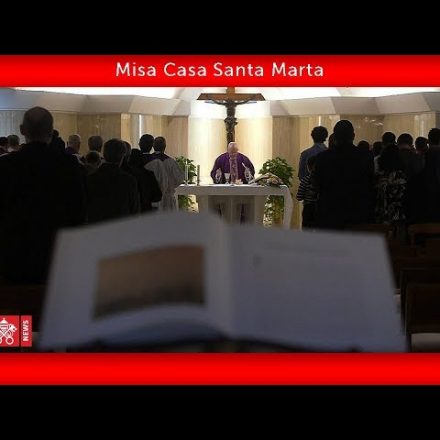 Papa Francisco-Santa Misa: Jesus cura  aun ciego de nacimiento