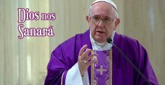 Papa Francisco-Misa  | Jesus  llora