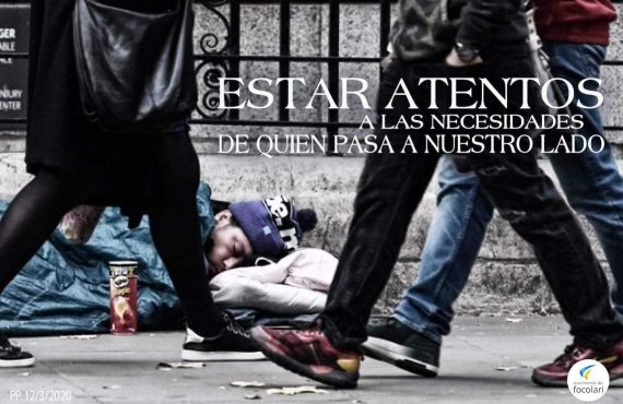 Pasapalabra | ESTAR ATENTOS A LAS NECESIDADES DE QUIEN PASA A NUESTRO LADO