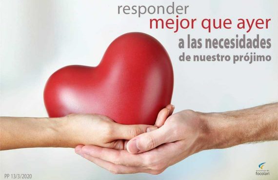 Pasapalabra | RESPONDER MEJOR QUE AYER A LAS NECESIDADES DE NUESTRO PRÓJIMO