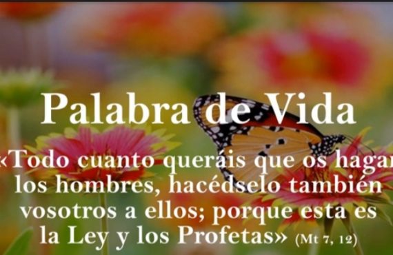 Palabra de vida marzo 2020