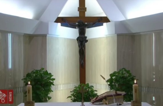 Papa Francisco Santa Misa -Tu haz venido a Salvarnos