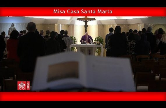 Papa Francisco-Misa |Jesus ha tomado sobre si todos nuestros pecados