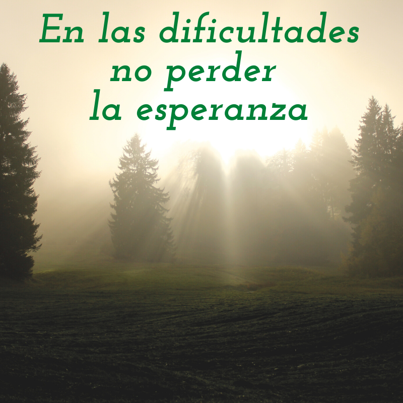 Pasapalabra | EN LAS DIFICULTADES NO PERDER LA ESPERANZA
