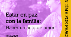Pasapalabra | ESTAR EN PAZ CON LA FAMILIA: HACER UN ACTO DE AMOR