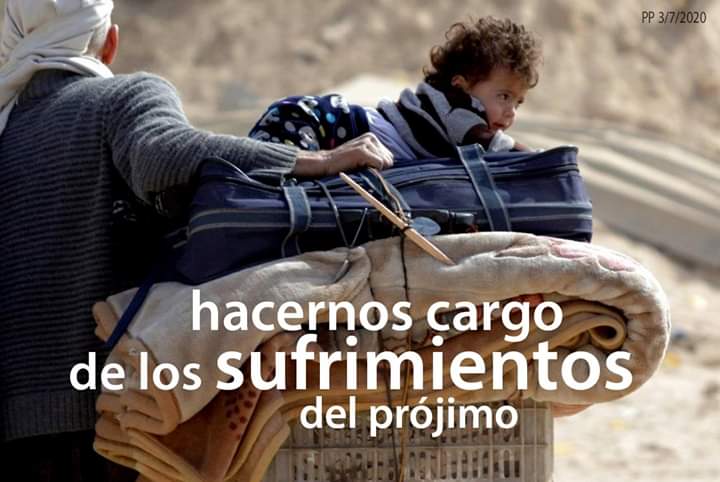 Pasapalabra | HACERNOS CARGO DE LOS SUFRIMIENTOS DEL PRÓJIMO