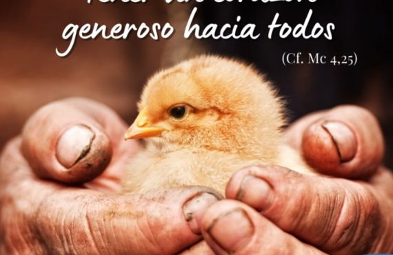 Pasapalabra | TENER UN CORAZÓN GENEROSO HACIA TODOS (cf. Mc 4,25)