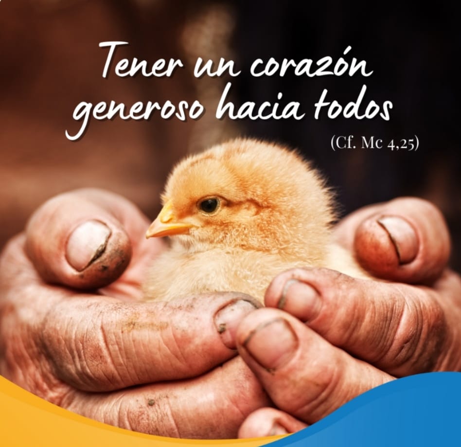 Pasapalabra | TENER UN CORAZÓN GENEROSO HACIA TODOS (cf. Mc 4,25)