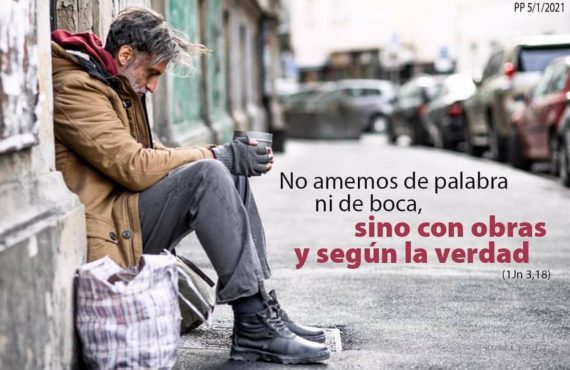 Pasapalabra | NO AMEMOS DE PALABRA NI DE BOCA, SINO CON OBRAS Y SEGÚN LA VERDAD (1JN 3,18)