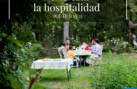 Pasapalabra | NO OLVIDAR LA HOSPITALIDAD (Cf. Heb 13,2).