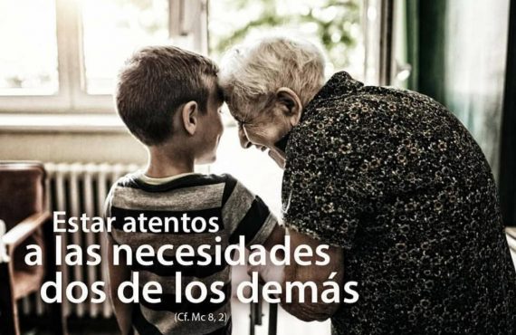 Pasapalabra | ESTAR ATENTOS A LAS NECESIDADES DE LOS DEMÁS (Cf. Mc 8, 2).