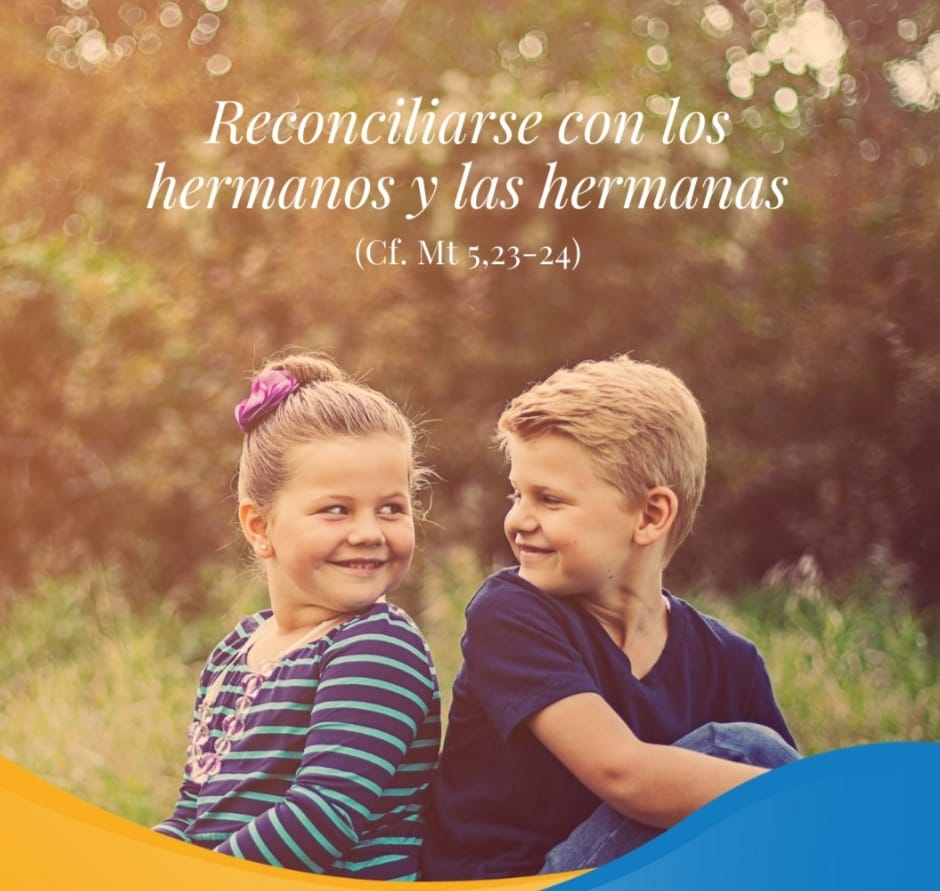 Pasapalabra | RECONCILIARSE CON LOS HERMANOS Y LAS HERMANAS (Cf. Mt 5,23-24).