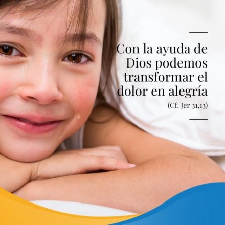 Pasapalabra | CON LA AYUDA DE DIOS PODEMOS TRANSFORMAR EL DOLOR EN ALEGRÍA (Cf. Jr. 31,13)