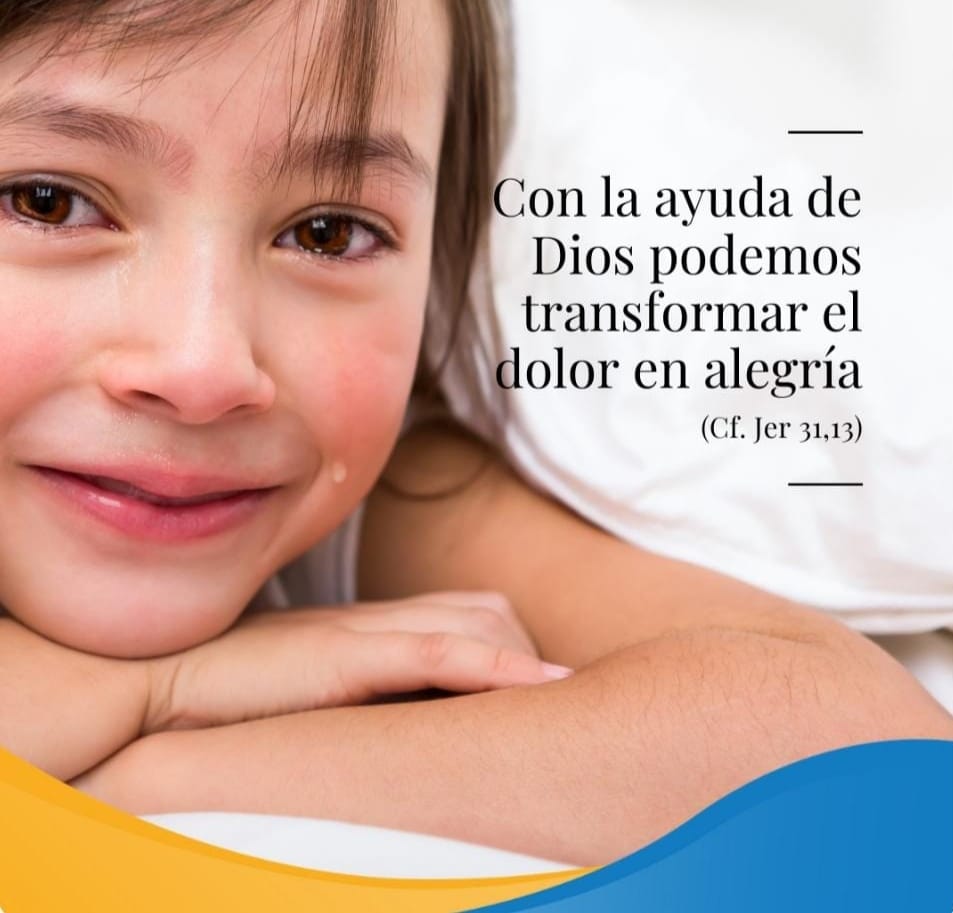 Pasapalabra | CON LA AYUDA DE DIOS PODEMOS TRANSFORMAR EL DOLOR EN ALEGRÍA (Cf. Jr. 31,13)
