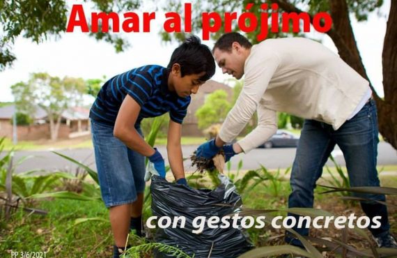 Pasapalabra | AMAR AL PRÓJIMO CON GESTOS CONCRETOS.