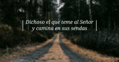 Pasapalabra | DICHOSO EL QUE TEME AL SEÑOR Y CAMINA EN SUS SENDAS