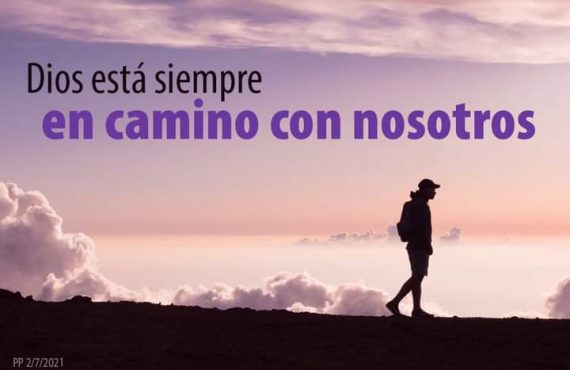 Pasapalabra | DIOS ESTÁ SIEMPRE EN CAMINO CON NOSOTROS.