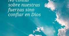 Pasapalabra | NO CONFIAR EN NOSOTROS MISMOS SINO CONFIAR EN DIOS.